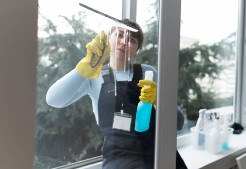 Nettoyage de vitres intérieures et extérieures à Verjux